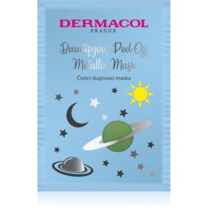 Dermacol Beautifying Peel-Off Metallic Mask mască exfoliantă pentru curatare profunda 15 ml-ro