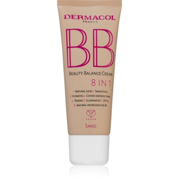 Dermacol Beauty Balance cremă BB cu efect de hidratare SPF 15 N.4 Sand 30 ml-ro