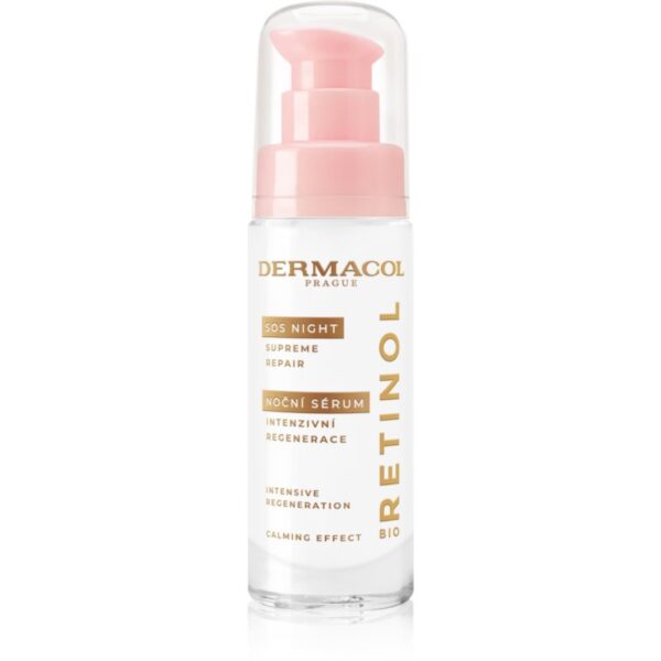 Dermacol Bio Retinol ser de noapte pentru regenerarea pielii cu efect de revitalizare 30 ml-ro