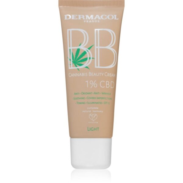 Dermacol Cannabis Beauty Cream crema BB cu CBD culoare no.1 Light 30 ml-Țena