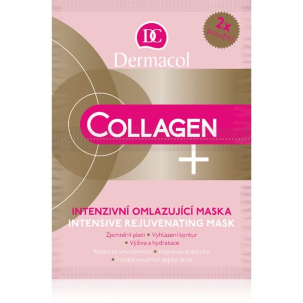 Dermacol Collagen + Masca regeneratoare 2 x 8 g-Țena
