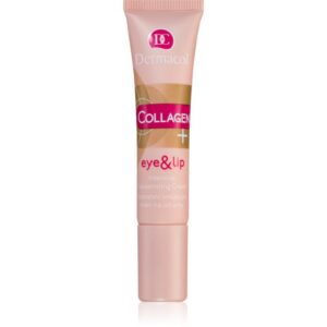 Dermacol Collagen + cremă intensivă cu efect de întinerire pentru ochi și buze 15 ml-Țena