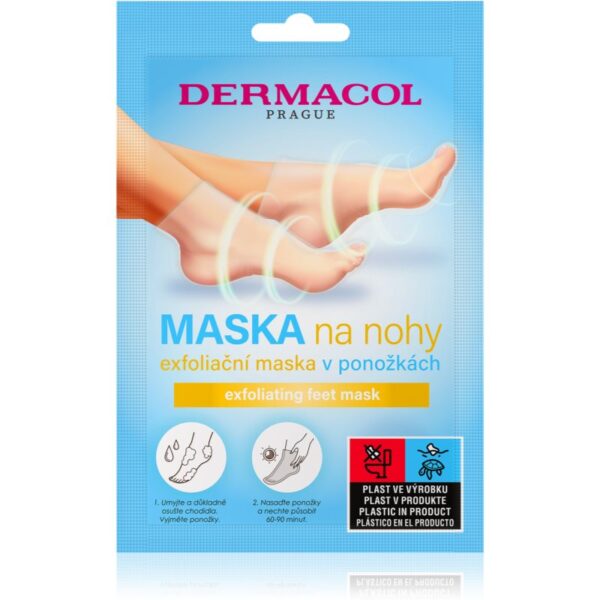 Dermacol Feet Mask sosete exfoliante pentru hidratarea picioarelor 1 buc-Țena