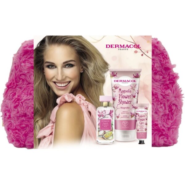 Dermacol Flower Care Magnolia set cadou cu arome florale pentru femei-ro