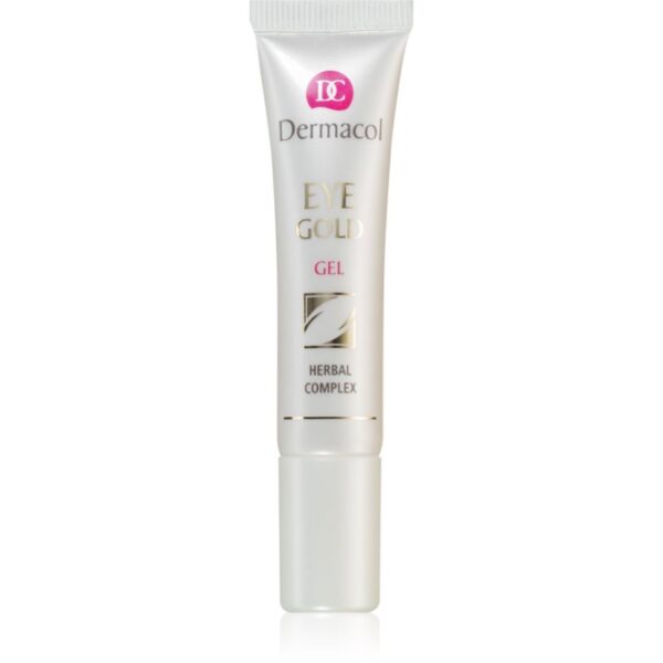 Dermacol Gold gel revigorant împotriva ridurilor și a cearcănelor întunecate 15 ml-ro