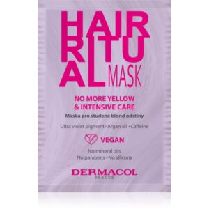 Dermacol Hair Ritual masca pentru nuante inchise de blond 15 ml-ro