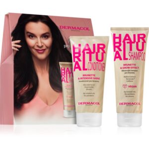 Dermacol Hair Ritual set cadou pentru nuante de par castaniu-Țena