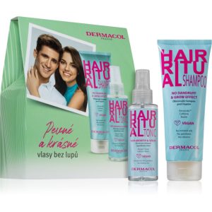 Dermacol Hair Ritual set cadou pentru stimularea creșterii părului unisex-ro