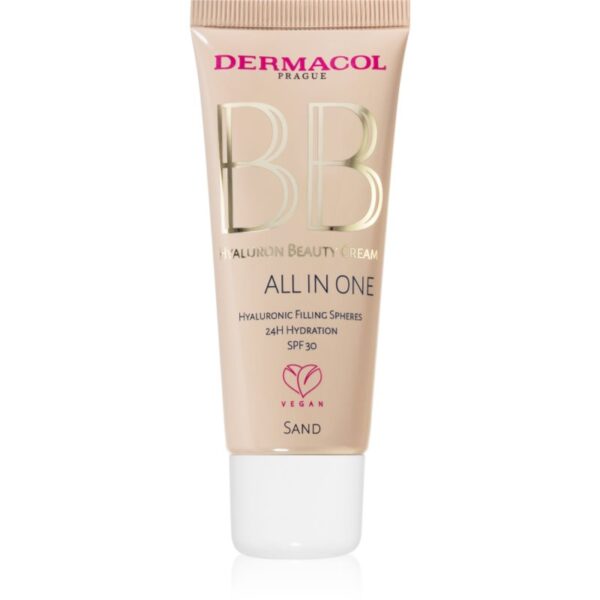 Dermacol Hyaluron Beauty Cream crema hidratanta BB SPF 30 culoare No.1 Sand 30 ml-ro