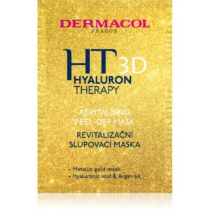Dermacol Hyaluron Therapy 3D masca revitalizanta pentru fata cu efect de peeling cu acid hialuronic 15 ml-ro