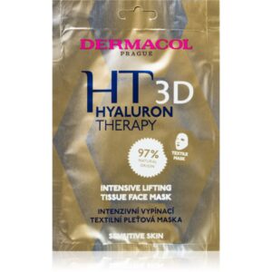 Dermacol Hyaluron Therapy 3D mască textilă cu efect de lifting pentru tonifierea pielii 1 buc-ro