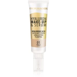 Dermacol Hyaluron make-up cu textura usoara cu acid hialuronic culoare 01 Pale 25 g-ro