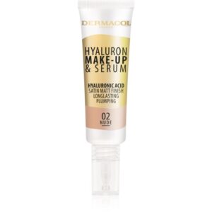 Dermacol Hyaluron make-up cu textura usoara cu acid hialuronic culoare 02 Nude 25 g-ro