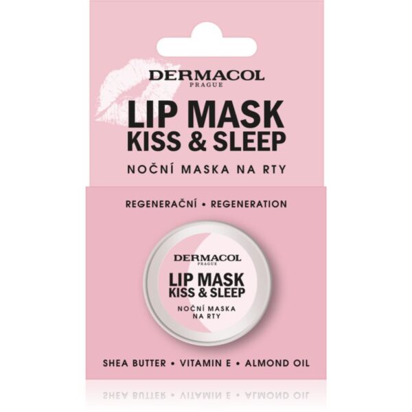 Dermacol Kiss & Sleep Masca de noapte de buze parfum White Chocolate 12 g-Țena