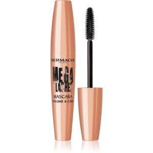 Dermacol Mega Lashes Volume & Care rimel pentru volum extrem și culoare intensă 11