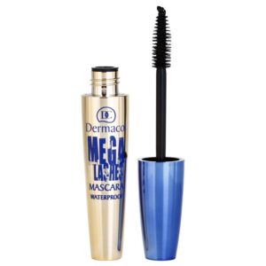 Dermacol Mega Lashes mascara waterproof pentru volum culoare Black 12.5 ml-ro