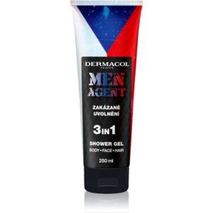 Dermacol Men Agent Ice Hockey Gel de duș pentru bărbați 3 in 1 250 ml-Țena