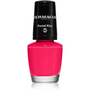 Dermacol Mini lac de unghii culoare 03 Pastel Kiss 5 ml-ro