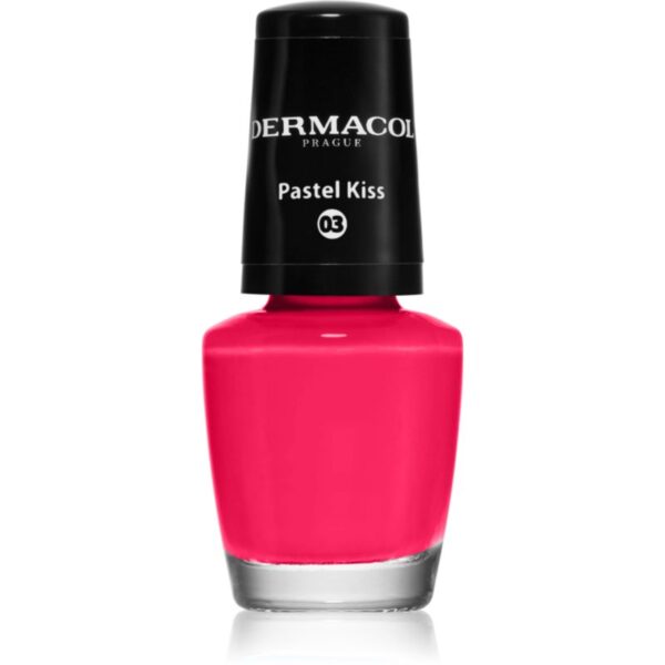 Dermacol Mini lac de unghii culoare 03 Pastel Kiss 5 ml-ro