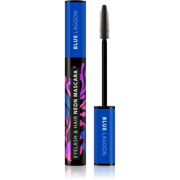 Dermacol Neon Eyelash & Hair mascara culoare Blue Lagoon 9 ml-ro