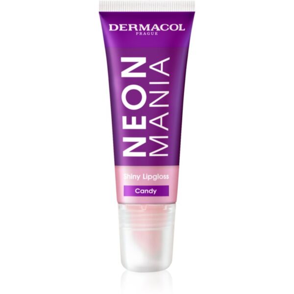 Dermacol Neon Mania lip gloss in tub culoare Candy 10 ml-ro