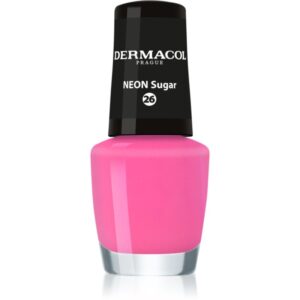 Dermacol Neon lac de unghii cu stralucire neon culoare 26 Sugar 5 ml-ro