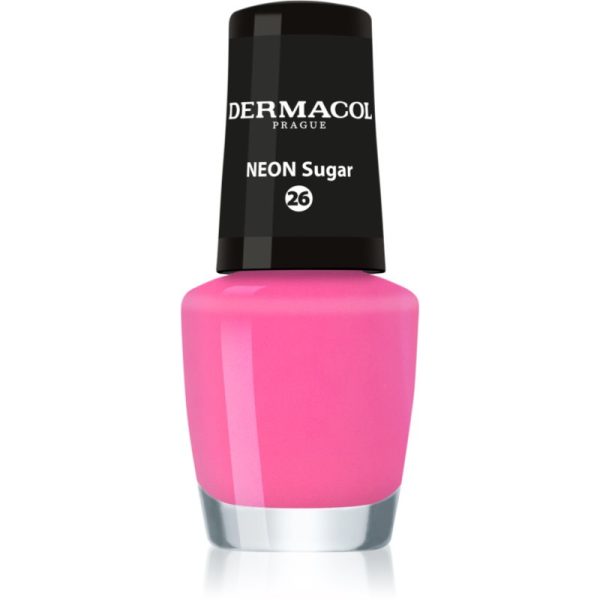 Dermacol Neon lac de unghii cu stralucire neon culoare 26 Sugar 5 ml-ro