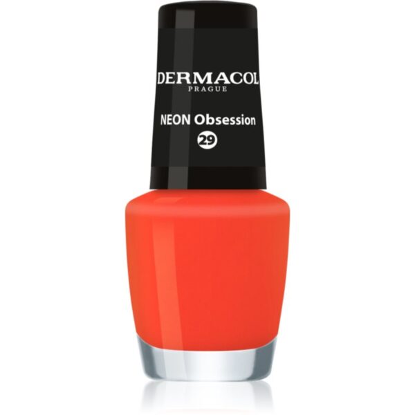 Dermacol Neon lac de unghii cu stralucire neon culoare 29 Obsession 5 ml-Țena