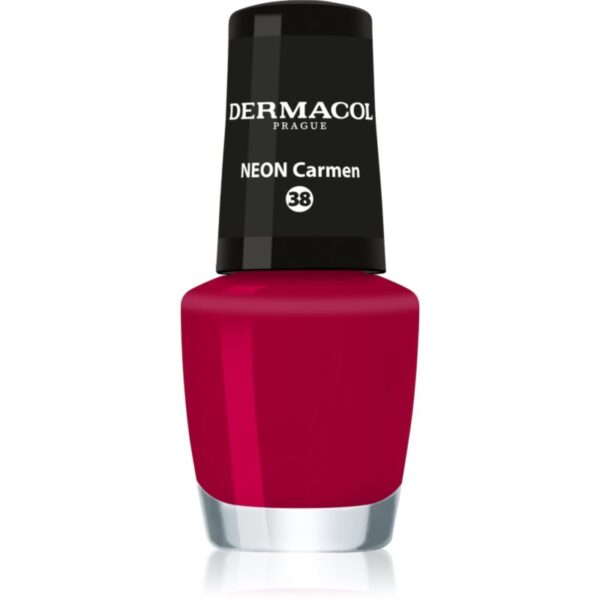 Dermacol Neon lac de unghii cu stralucire neon culoare 38 Carmen 5 ml-ro