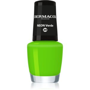 Dermacol Neon lac de unghii cu stralucire neon culoare 39 Verde 5 ml-ro