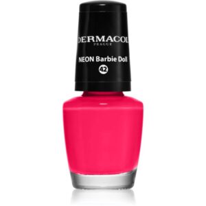 Dermacol Neon lac de unghii cu stralucire neon culoare 42 Barbie Doll 5 ml-ro