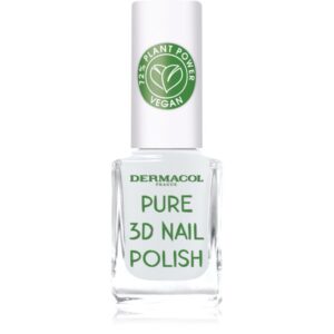 Dermacol Pure 3D lac de unghii culoare 02 Absolute White 11 ml-Țena