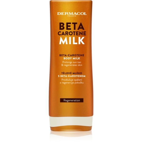 Dermacol Sun Beta Carotene lapte de corp pentru un bronz de lunga durata 200 ml-Țena
