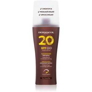 Dermacol Sun Tan Booster Lotiune cu protectie solara pentru accelerarea bronzului SPF 20 200 ml-Țena