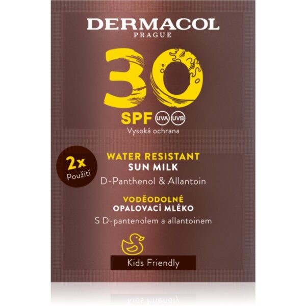 Dermacol Sun Water Resistant lapte de corp pentru soare rezistent la apa SPF 30 2x15 ml-Țena