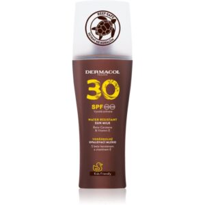 Dermacol Sun Water Resistant lapte de corp pentru soare rezistent la apa Spray SPF 30 200 ml-Țena