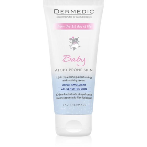 Dermedic Baby crema hidratanta si calmanta cu lipide pentru nou-nascuti si copii 100 ml-ro