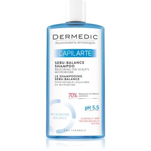 Dermedic Capilarte sampon pentru curatarea profunda a scalpului seboreic 300 ml-ro