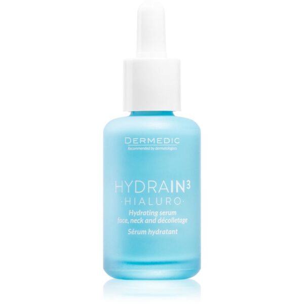Dermedic Hydrain3 Hialuro ser facial hidratant uscata si foarte uscata 30 ml-Țena