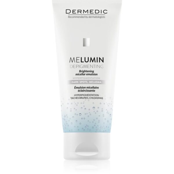 Dermedic Melumin emulsie micelara pentru curatare pentru piele cu hiperpigmentare 200 ml-ro