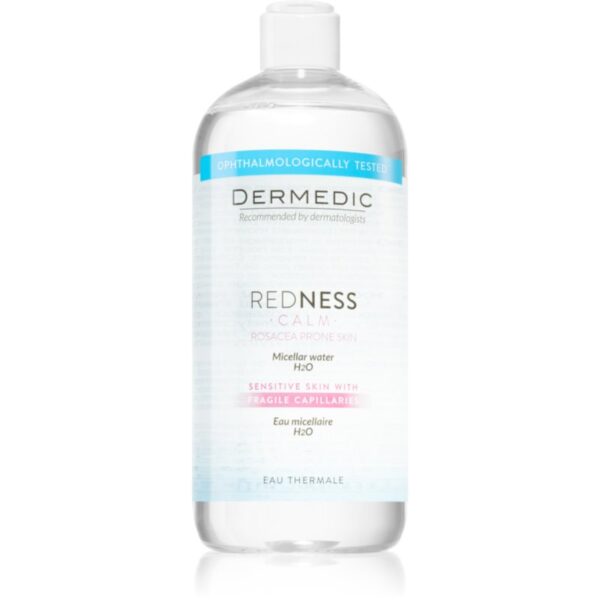 Dermedic Redness Calm apa cu particule micele pentru piele sensibila cu tendinte de inrosire 500 ml-ro