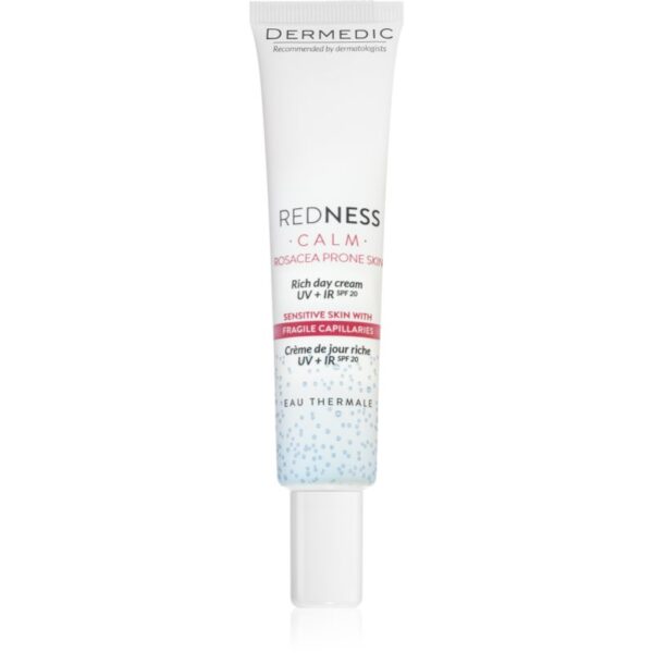 Dermedic Redness Calm crema imptriva rosetii si a vizibilitatii venelor SPF 20 40 ml-ro