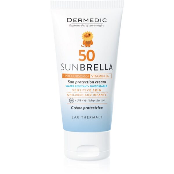 Dermedic Sunbrella Baby crema protectoare pentru fata SPF 50 50 g-Țena