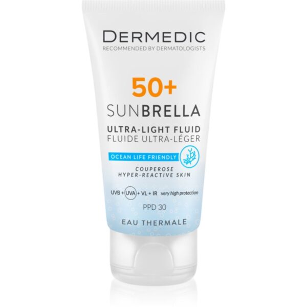 Dermedic Sunbrella lotiune emulsiva SPF 50+ pentru piele sensibila  40 ml-Țena