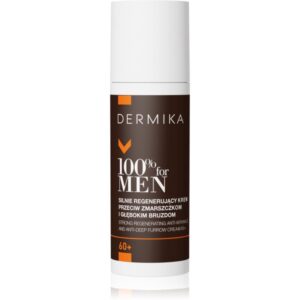 Dermika 100% for Men Cremă regeneratoare împotriva ridurilor pentru barbati 60+ 50 ml-ro