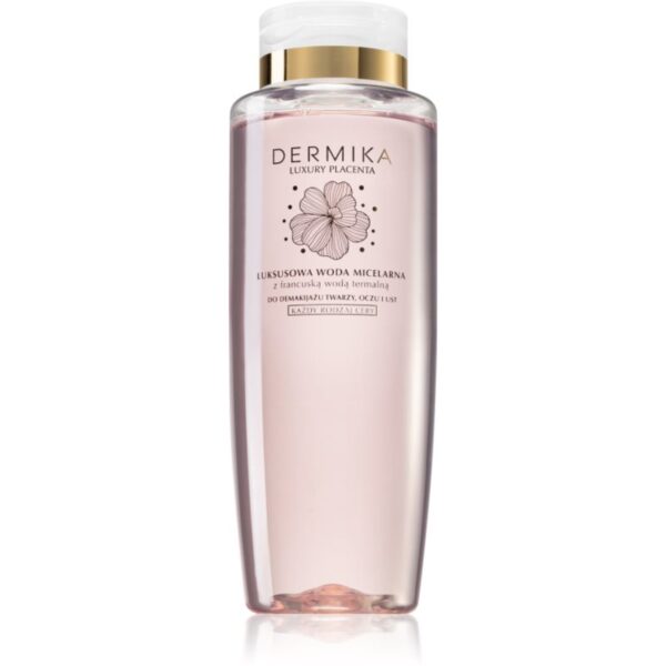 Dermika Luxury Placenta apa cu particule micele cu apa termala 400 ml-ro