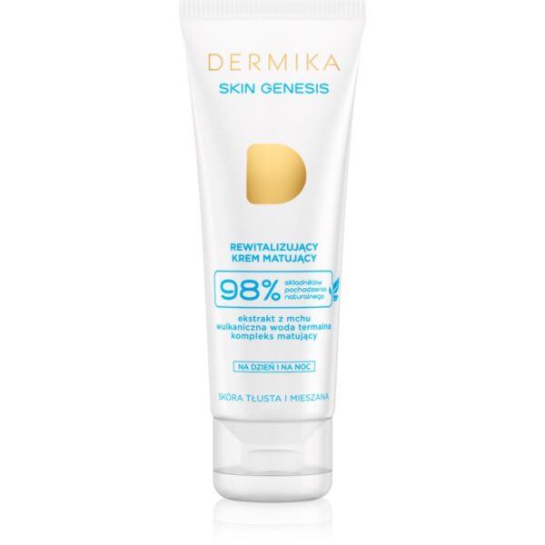 Dermika Skin Genesis crema matifianta cu efect revitalizant 50 ml-Țena