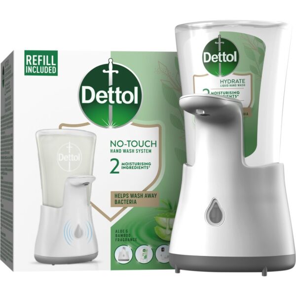 Dettol Soft on Skin Aloe Vera dozator de săpun cu senzor