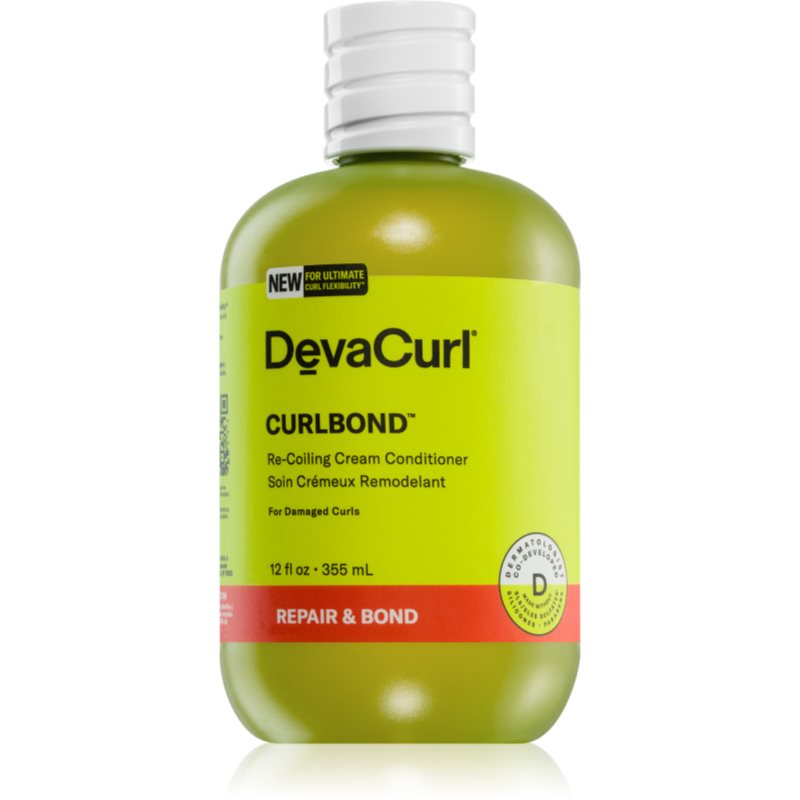 DevaCurl CurlBond™ balsam regenerator pentru par deteriorat 355 ml-Țena