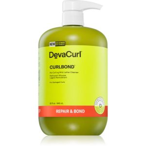 DevaCurl CurlBond™ demachiant spumant delicat pentru par deteriorat 946 ml-Țena
